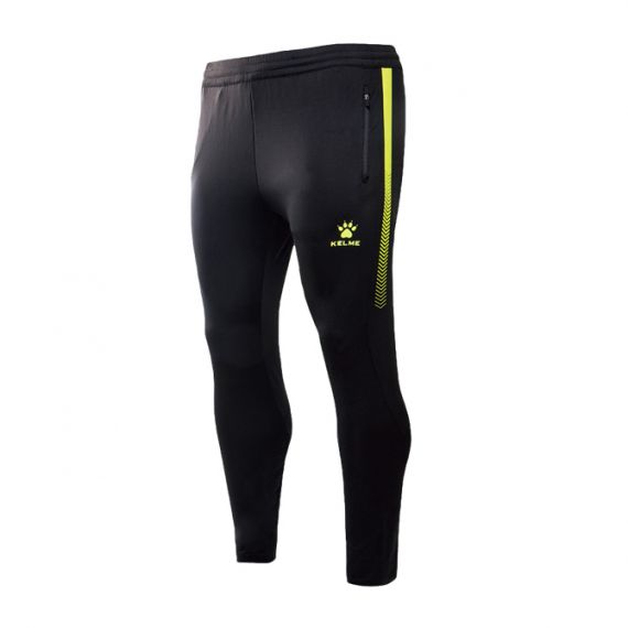 Спортивні штани Kelme PRIMERA чорно-салатові K087.9012, Колір: салатовий, Розмір виробника: 2XL