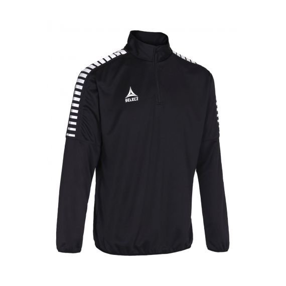 Тренувальна кофта SELECT Argentina training sweat 1/2 zip (010) чорний, Колір: чорний, Розмір виробника: 2XL