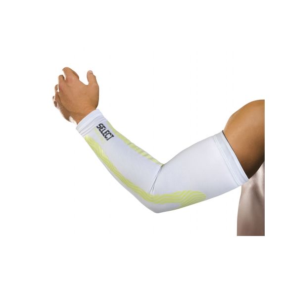 Рукав компресійний SELECT 6610 Compression sleeve (001) білий, Колір: білий, Розмір виробника: L