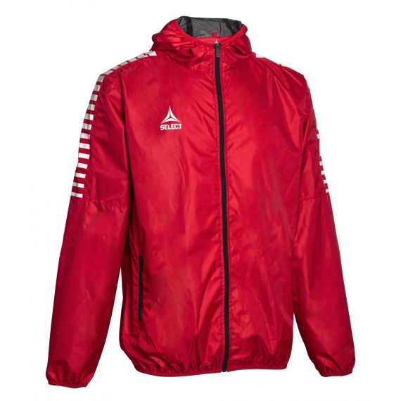 Куртка вітрозахисна SELECT Argentina allweather jacket (075) червоний, Колір: червоний, Розмір виробника: 3XS