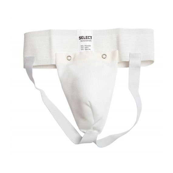 Бандаж паховий SELECT Jockstrap (001) білий, Senior, Розмір виробника: L