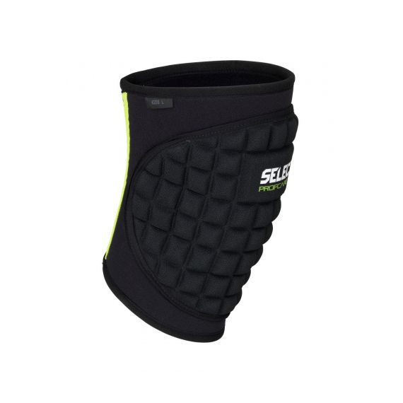 Наколінник SELECT 6205 Knee support with large pad (010) чорний, Колір: чорний, Розмір виробника: М