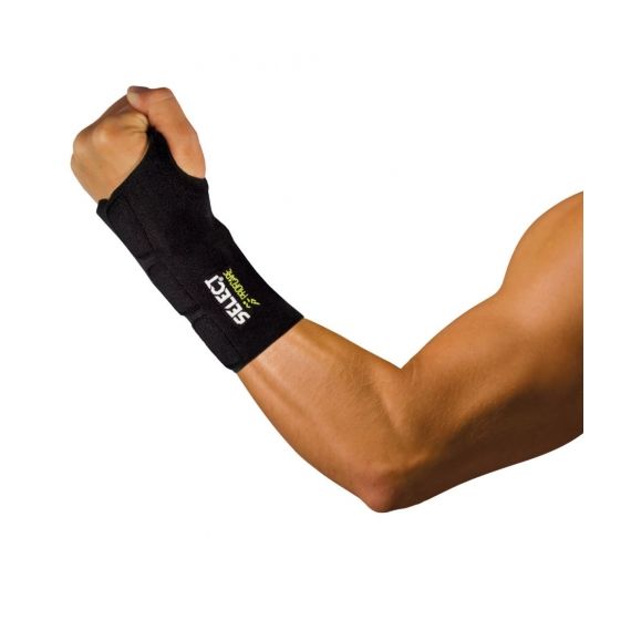 Напульсник SELECT 6701 Wrist support left (228) чорно/зелений, Розмір виробника: 2XL