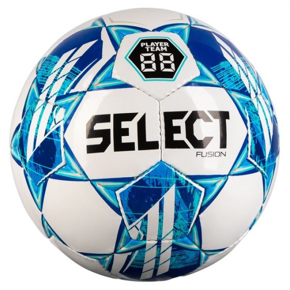 М’яч футбольний SELECT Fusion v23 (962) біло/синій, Розмір: розмір 5