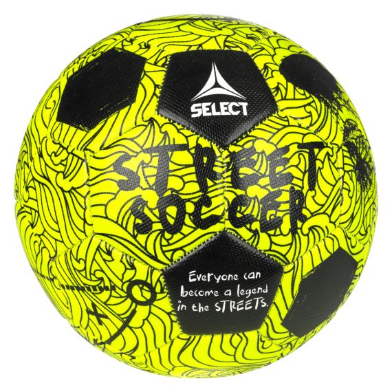 М'яч футбольний SELECT Street Soccer v24 (551) жовто/чорний, Колір: жовтий, Розмір: розмір 4.5