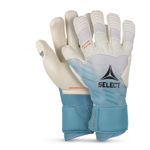 Рукавички воротарські SELECT 88 Pro Grip Aqua v23 (922) бірюзово/білий, Розмір рукавичок: 9