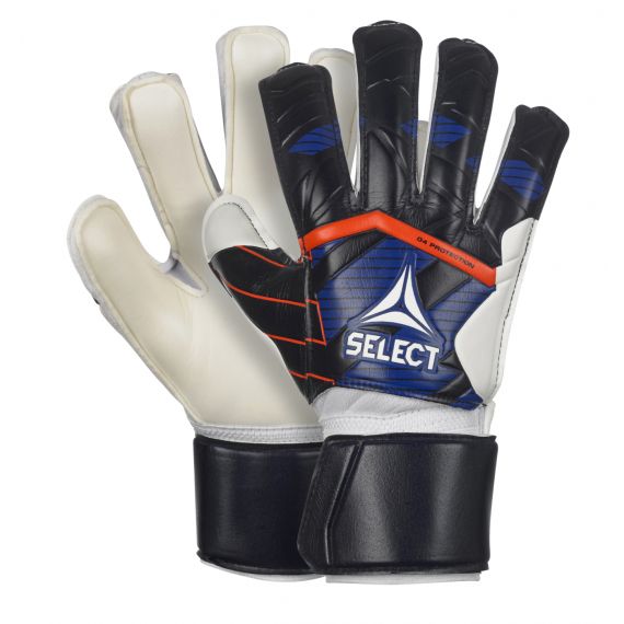 Рукавички воротарські SELECT 04 Protection v24 (202) синій/білий, Розмір рукавичок: 0