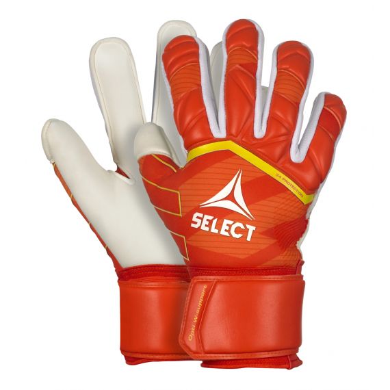 Рукавички воротарські SELECT 34 Protection v24 (606) помаранчево/білий, Розмір рукавичок: 5