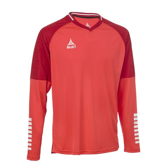 Воротарська футболка SELECT Monaco v24 goalkeeper shirt (333) черв/червоний, Колір: червоний, Розмір виробника: М