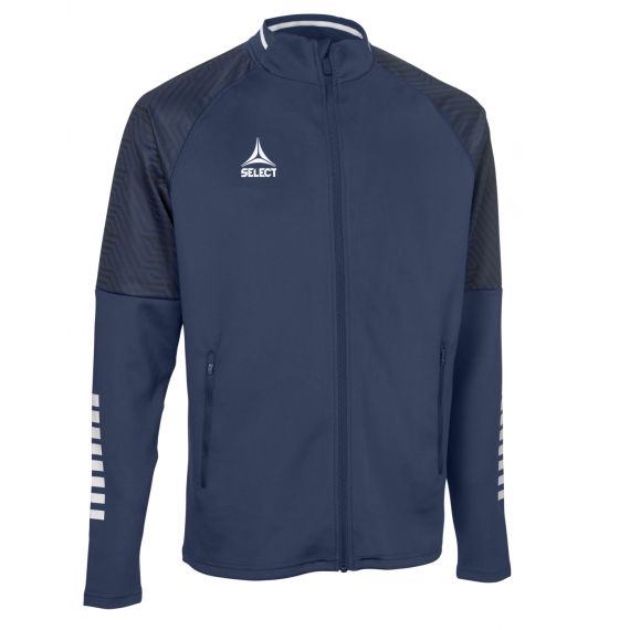 Спортивна куртка SELECT Monaco v24 zip jacket Navy (998) т.синій/білий, Колір: темно-синій, Розмір виробника: S