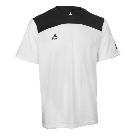 Футболка SELECT Oxford t-shirt (661) біло/чорний, Колір: білий, Розмір виробника: L