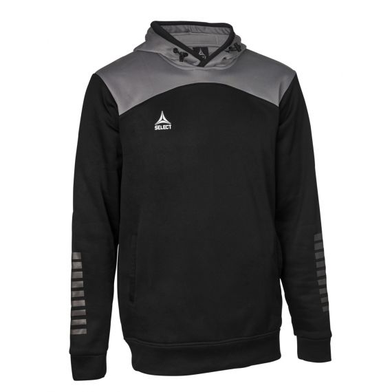 Толстовка SELECT Oxford hoodie (108) чорно/сірий, L, Колір: чорний, Розмір виробника: L