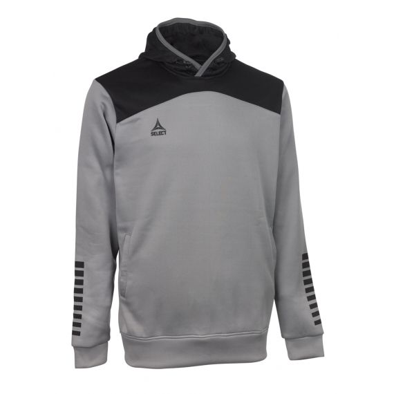 Толстовка SELECT Oxford hoodie (221) сіро/чорний, Колір: сірий, Розмір виробника: М