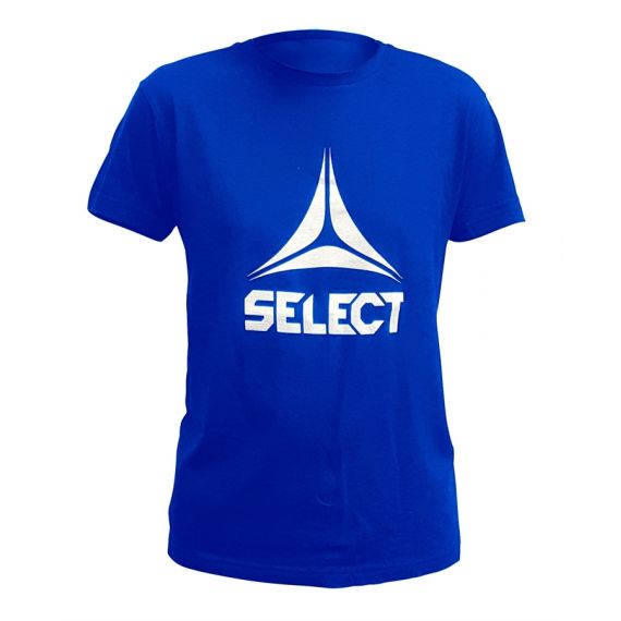 Футболка SELECT T-Shirt Basic with big Select logo (261) синій, Колір: синій, Розмір виробника: 2XL