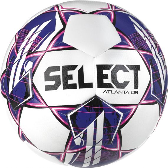 М'яч футбольний SELECT Atlanta DB FIFA Basic v23 (073) біло/фіолетовий, Колір: фіолетовий, Розмір: розмір 5