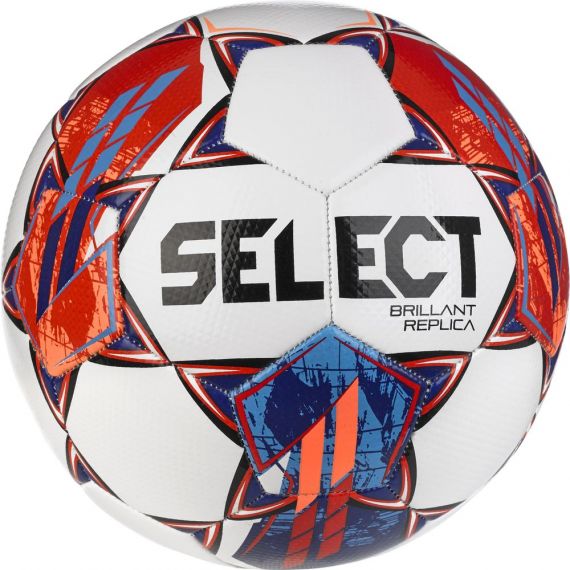 М'яч футбольний (дитячий) SELECT Brillant Replica v23 (257) біло/червоний, Колір: червоний, Розмір: розмір 3