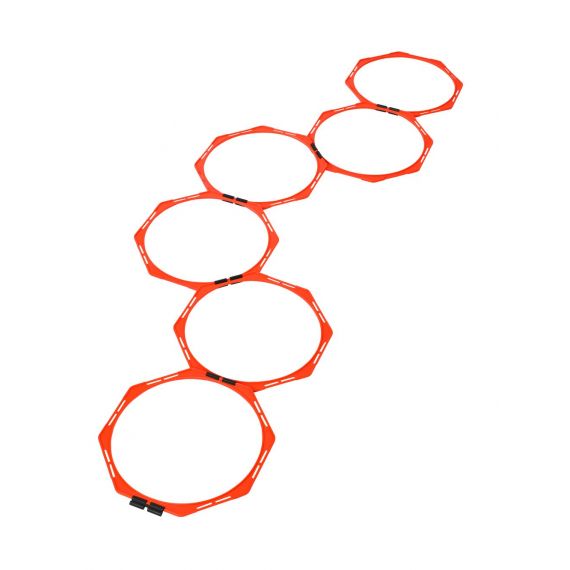 Кільця для розвитку координації SELECT Octagon Coordination rings  (489) червоний, one size