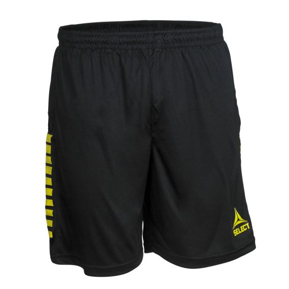 Шорти SELECT Spain player shorts (151) чорний/жовтий, Колір: чорний, Розмір виробника: 5XS