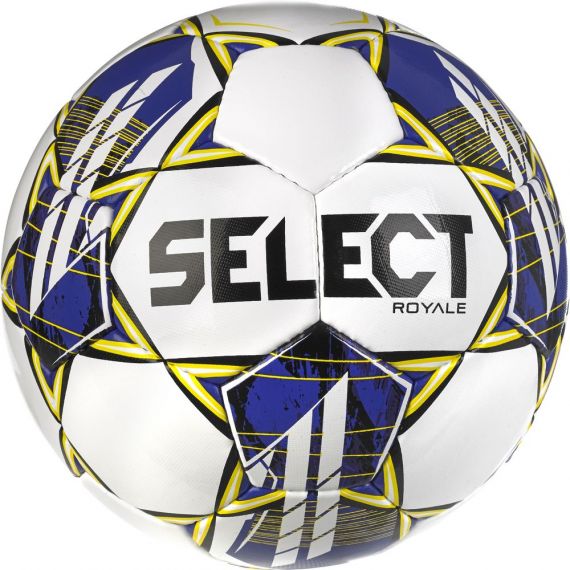 М'яч футбольний SELECT Royale FIFA Basic v23 (741) біло/фіолетовий, Колір: білий, Розмір: розмір 5