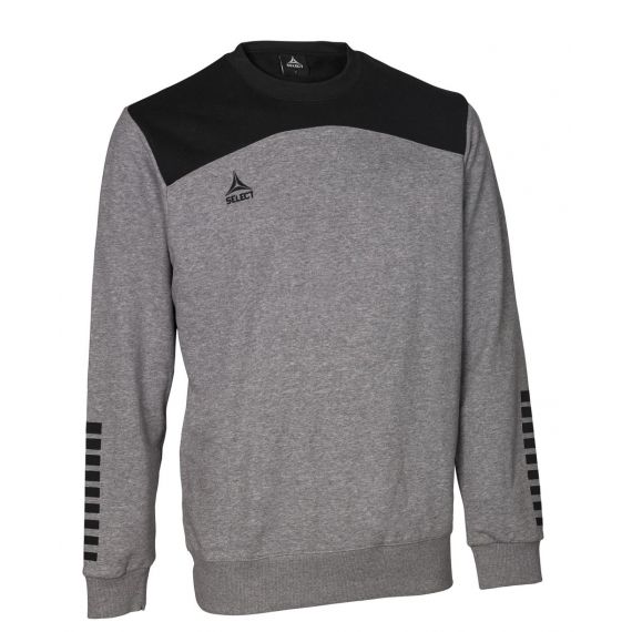 Світшот SELECT Oxford Sweat (968) сіро/чорний, Розмір виробника: М