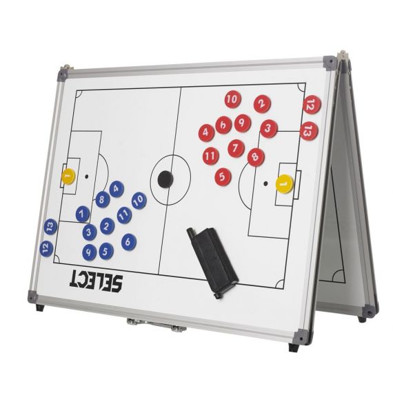 Розкладна тактична дошка SELECT Tactics board foldable - football (001) білий, 60х90