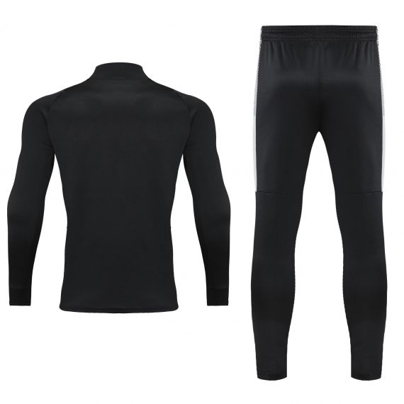 Спортивний костюм Europaw Limber Up 2101 Short zipper чорно-білий, Колір: чорний, Розмір виробника: М, зображення 2 Спортивний костюм Europaw Limber Up 2101 Short zipper чорно-білий, Колір: чорний, Розмір виробника: М, зображення 2