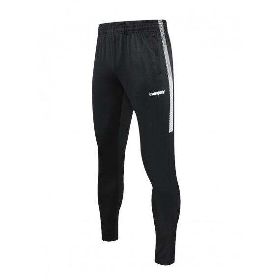 Спортивний костюм Europaw Limber Up 2101 Short zipper чорно-білий, Колір: чорний, Розмір виробника: М, зображення 3 Спортивний костюм Europaw Limber Up 2101 Short zipper чорно-білий, Колір: чорний, Розмір виробника: М, зображення 3