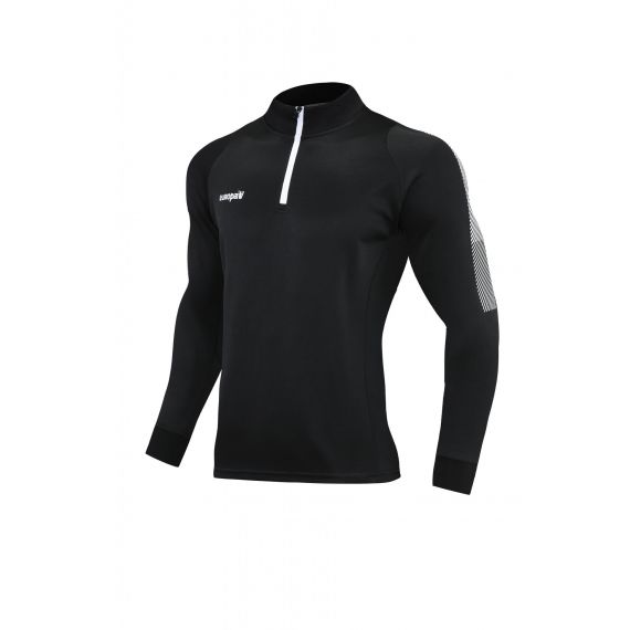 Спортивний костюм Europaw Limber Up 2101 Short zipper чорно-білий, Колір: чорний, Розмір виробника: М, зображення 4 Спортивний костюм Europaw Limber Up 2101 Short zipper чорно-білий, Колір: чорний, Розмір виробника: М, зображення 4