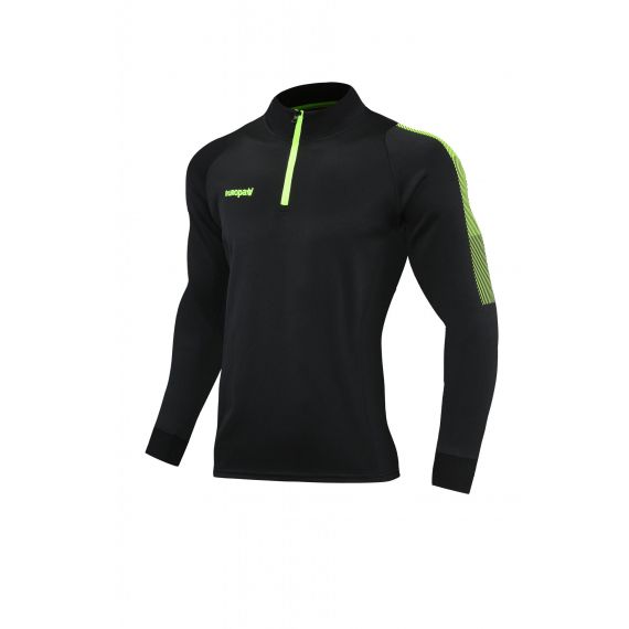 Спортивний костюм Europaw Limber Up 2101 Short zipper чорно-салатовий, Колір: чорний, Розмір виробника: L, зображення 3 Спортивний костюм Europaw Limber Up 2101 Short zipper чорно-салатовий, Колір: чорний, Розмір виробника: L, зображення 3