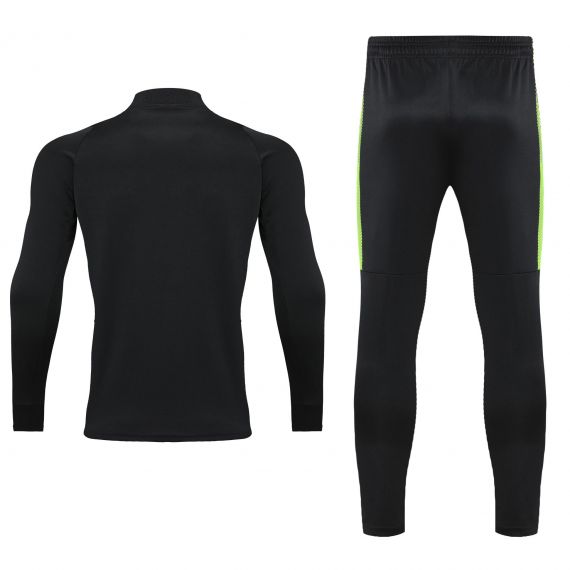 Спортивний костюм Europaw Limber Up 2101 Short zipper чорно-салатовий, Колір: чорний, Розмір виробника: L, зображення 4 Спортивний костюм Europaw Limber Up 2101 Short zipper чорно-салатовий, Колір: чорний, Розмір виробника: L, зображення 4