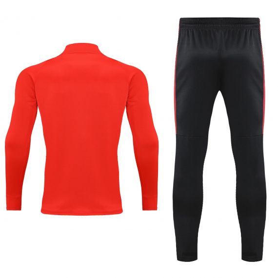 Спортивний костюм для дітей Europaw Limber Up Kid 2101 Short zipper чорно-червоний, Колір: червоний, Розмір виробника: 4XS, зображення 5