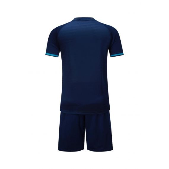 Футбольна форма Europaw 016 темно-синьо-бірюзова, Колір: темно-синій, Розмір виробника: 4XS, зображення 2