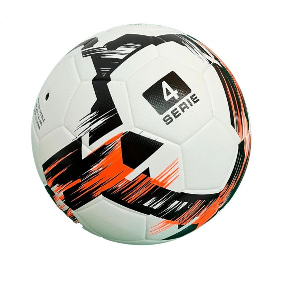 М'яч футбольний Europaw Proball2202 чорний-жовтогарячий, розмір 4, Колір: помаранчевий, Розмір: розмір 4