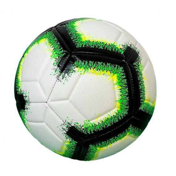 М'яч футбольний Europaw AFB чорний-зелений, розмір 5, Колір: зелений, Розмір: розмір 5, зображення 3