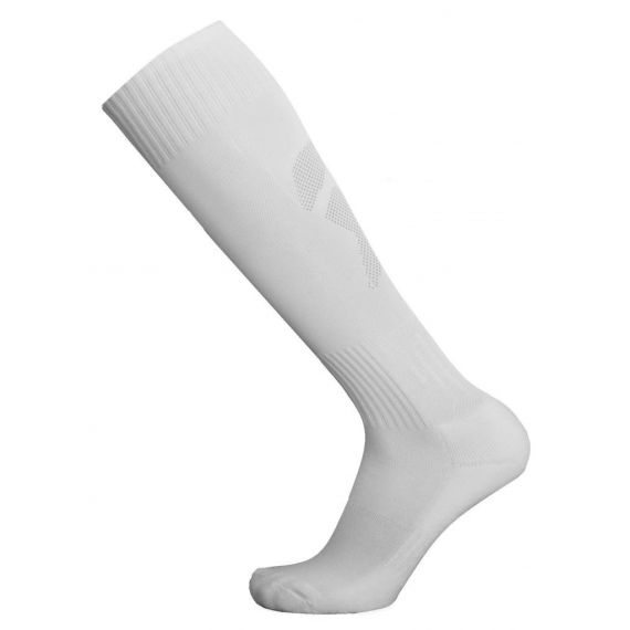 Гетри футбольні Europaw CTM-011 білі з трикотажним носком, Колір: білий, Розмір: 41-45, зображення 2