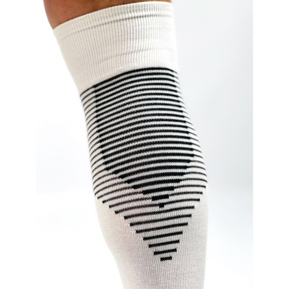 Гетри футбольні Europaw 1701 біло-чорні, зображення 7