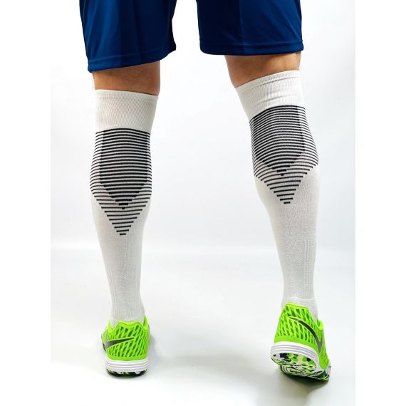 Гетри футбольні Europaw 1701 біло-чорні, зображення 9