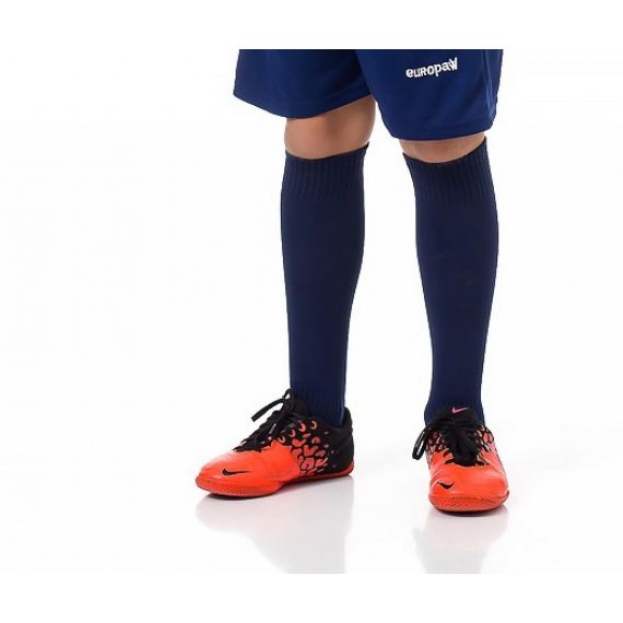 Гетри футбольні Europaw дитячі темно-сині (30-35), Колір: темно-синій, Розмір: 30-35, зображення 2