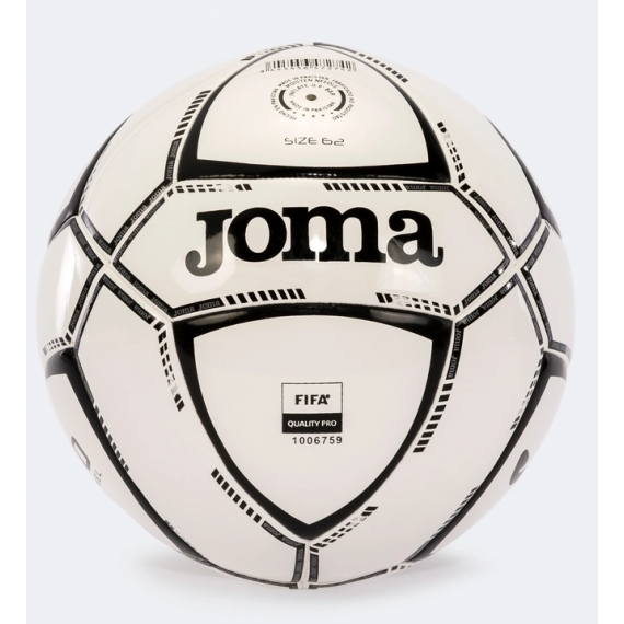 Футзальний м'яч Joma TOP 5 біло-чорний Розмір 4 400832.201
