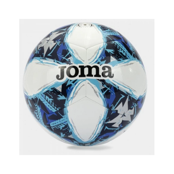 Футбольний м'яч Joma CHALLENGE III біло-блакитно-синій Розмір 5 401484.207