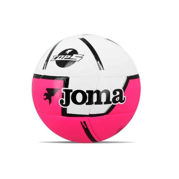Футзальний м'яч Joma TOP 5 PENTAFORCE рожево-білий 62 см S441800B0101