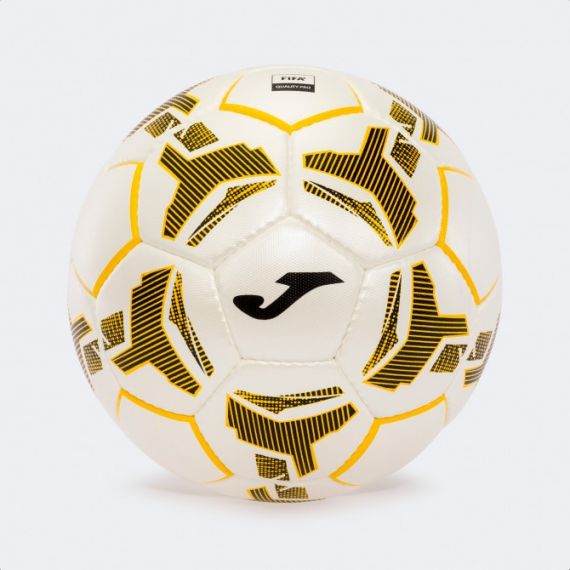 Футбольний м'яч Joma FLAME III біло-жовтогарячий Розмір 5 400855.220