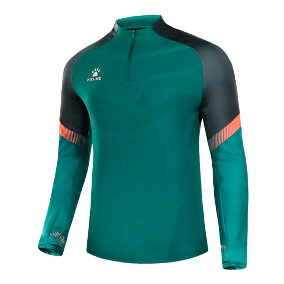Реглан Kelme WARRIOR темно-зелено-чорний 8061TT1007.9365, Колір: темно-зелений, Розмір виробника: 2XL