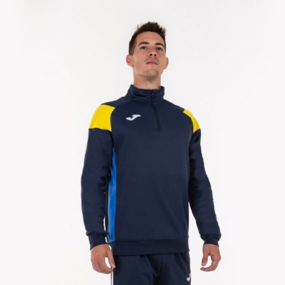 Реглан Joma CREW III 101272.339 темно-синьо-жовтий, Колір: темно-синій, Розмір виробника: S, зображення 3