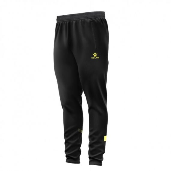 Спортивні штани Kelme WARRIOR II чорно-жовті 8161CK1003.9005, Колір: чорний, Розмір виробника: М