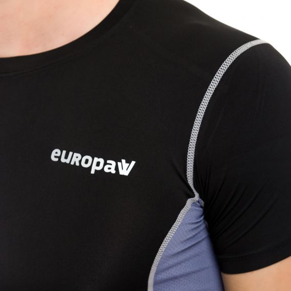 Футболка компрессионная SS Europaw PRO черно-серая, Цвет: черный, Размер производителя: XL, изображение 4 Футболка компрессионная SS Europaw PRO черно-серая, Цвет: черный, Размер производителя: XL, изображение 4