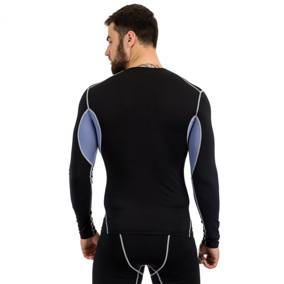 Термобілизна футболка компресійна LS Europaw PRO чорна, Колір: чорний, Розмір виробника: М, зображення 7