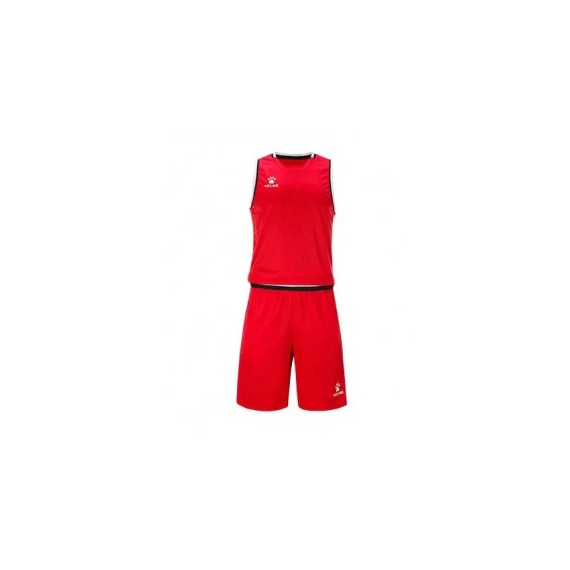 Комплект баскетбольної форми червоний KELME 8252LB1003.9600, Колір: червоний, Розмір виробника: XL