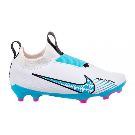 Бутси Nike JR ZOOM VAPOR 15 ACADEMY FG/MG DJ5617-146 дитячі, Колір: білий, Розмір виробника: 27.5