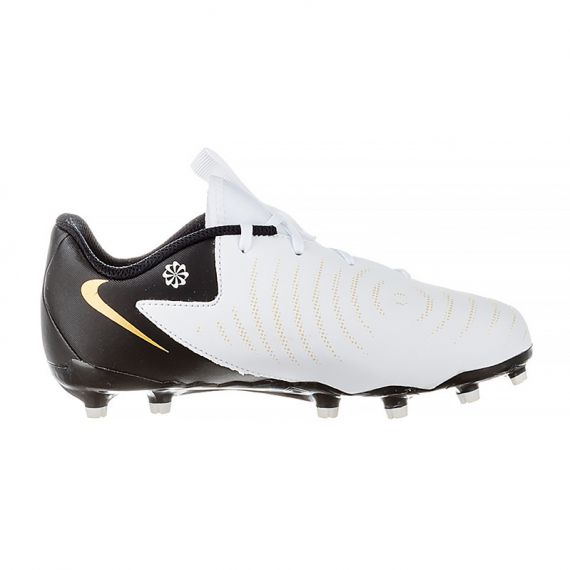 Бутсы Nike JR PHANTOM GX II ACADEMY FG/MG FD6722-100 детские, Цвет: белый, Размер производителя: 32, изображение 3 Бутсы Nike JR PHANTOM GX II ACADEMY FG/MG FD6722-100 детские, Цвет: белый, Размер производителя: 32, изображение 3